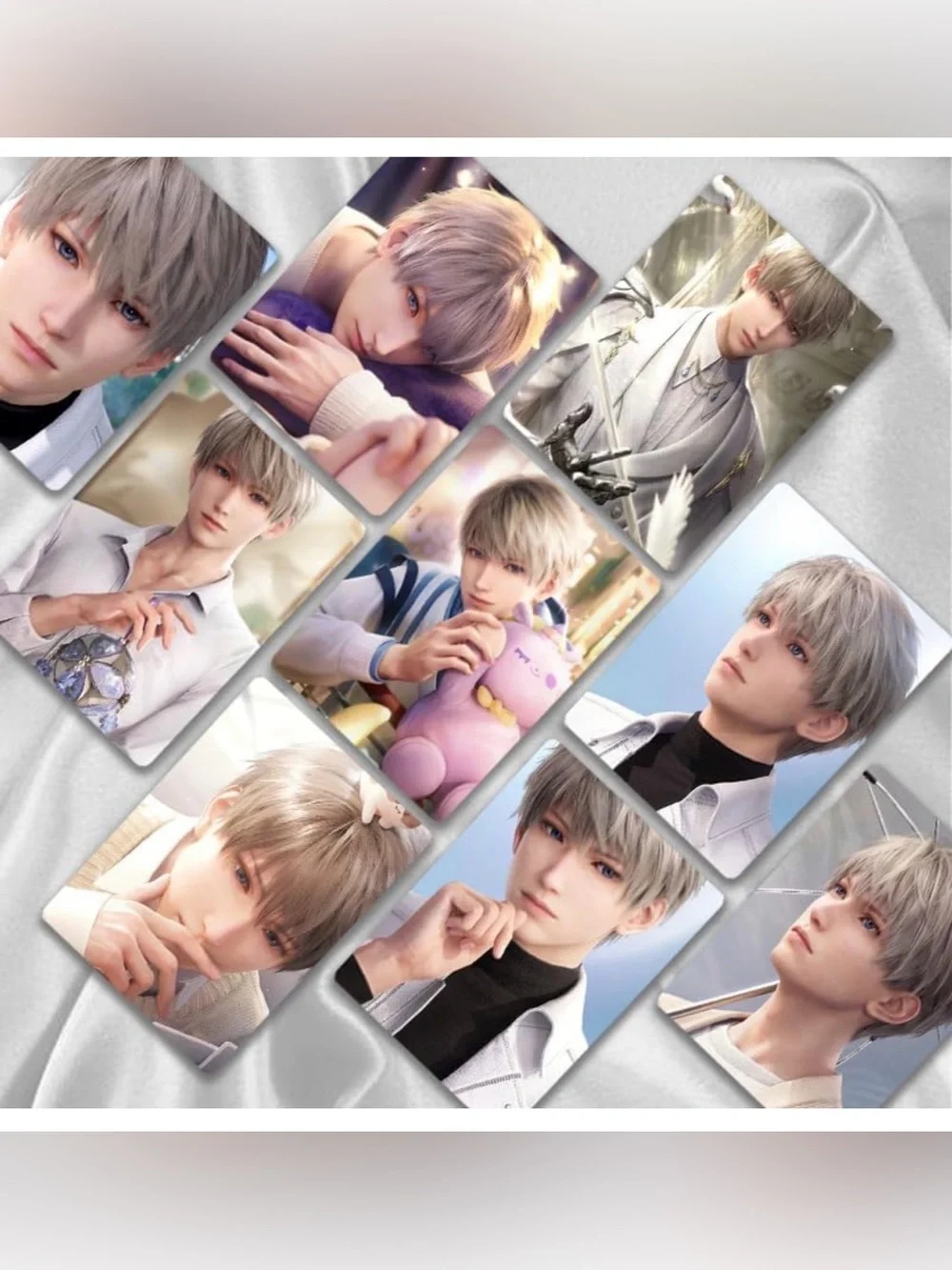 Love and deepspace Lian Yu Shen Kong Sylus Qin Che LOMO Cards Anime Game Card